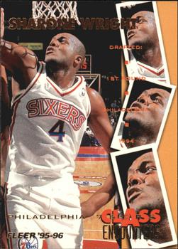 1995-96 Fleer - Class Encounters #20 Sharone Wright Front