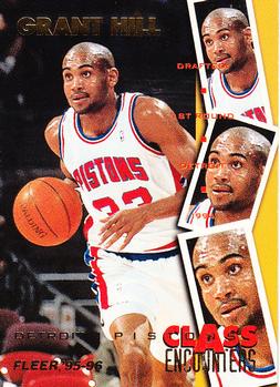 1995-96 Fleer - Class Encounters #3 Grant Hill Front