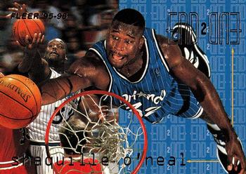 1995-96 Fleer - End 2 End #14 Shaquille O'Neal Front