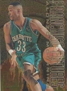 1995-96 Fleer - Franchise Futures #5 Alonzo Mourning Front