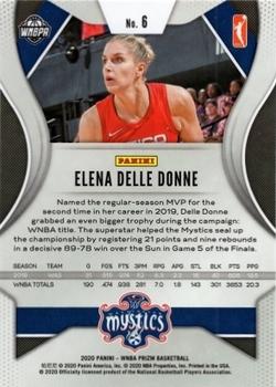 2020 Panini Prizm WNBA #6 Elena Delle Donne Back
