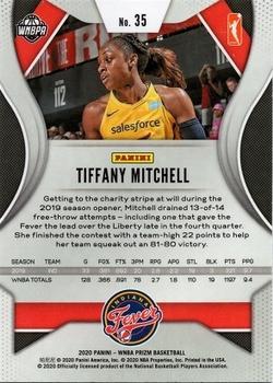 2020 Panini Prizm WNBA #35 Tiffany Mitchell Back