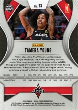 2020 Panini Prizm WNBA #73 Tamera Young Back