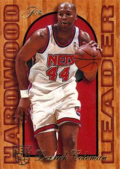 1995-96 Fleer - Flair Hardwood Leader #17 Derrick Coleman Front