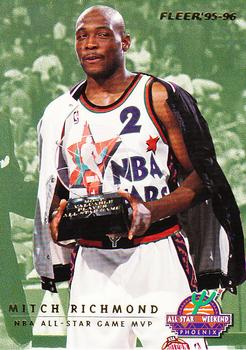 1995-96 Fleer - NBA All-Stars #13 Mitch Richmond Front