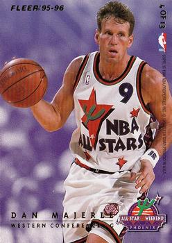 1995-96 Fleer - NBA All-Stars #4 Anfernee Hardaway / Dan Majerle Back