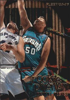 1995-96 Fleer - Rookie Phenom #4 Bryant Reeves Front