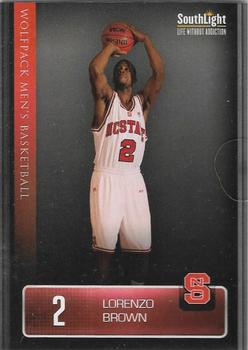 2010-11 NC State Wolfpack #NNO Lorenzo Brown Front