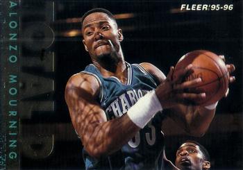 1995-96 Fleer - Total D #4 Alonzo Mourning Front