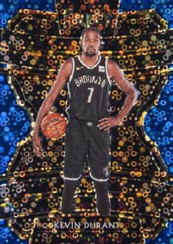 2019-20 Panini Select - Disco Blue Prizm #65 Kevin Durant Front