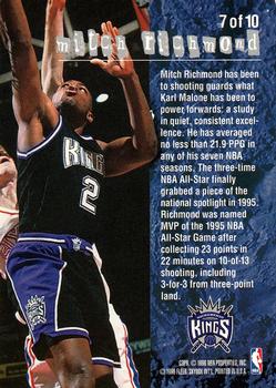 1995-96 Fleer - Total O #7 Mitch Richmond Back