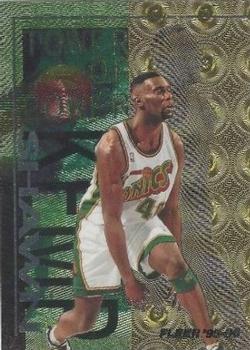 1995-96 Fleer - Tower of Power #1 Shawn Kemp Front
