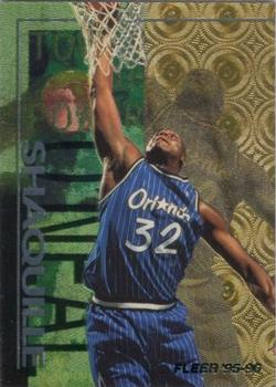 1995-96 Fleer - Tower of Power #6 Shaquille O'Neal Front
