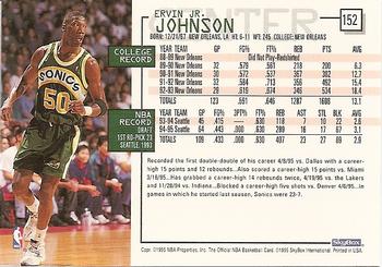1995-96 Hoops #152 Ervin Johnson Back
