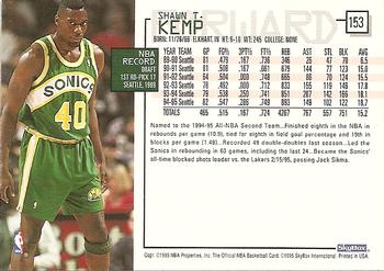 1995-96 Hoops #153 Shawn Kemp Back