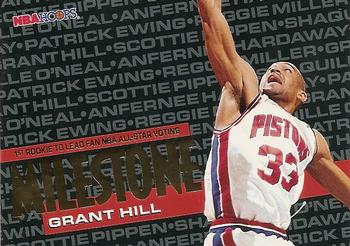 1995-96 Hoops #211 Grant Hill Front