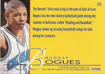 1995-96 Hoops #233 Muggsy Bogues Back
