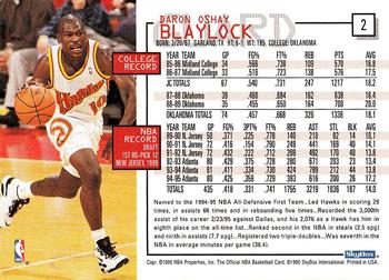 1995-96 Hoops #2 Mookie Blaylock Back