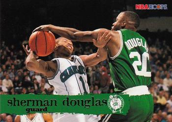 1995-96 Hoops #9 Sherman Douglas Front