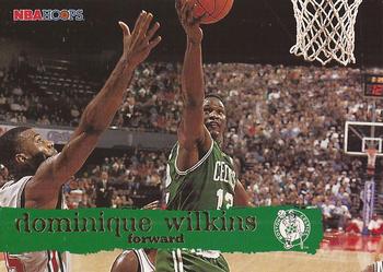 1995-96 Hoops #13 Dominique Wilkins Front