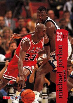 1995-96 Hoops #21 Michael Jordan Front