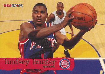 1995-96 Hoops #48 Lindsey Hunter Front