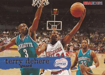 1995-96 Hoops #71 Terry Dehere Front