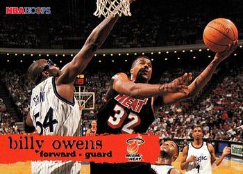 1995-96 Hoops #85 Billy Owens Front