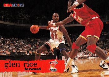 1995-96 Hoops #87 Glen Rice Front