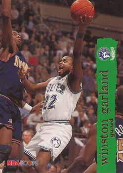 1995-96 Hoops #95 Winston Garland Front