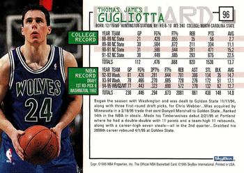 1995-96 Hoops #96 Tom Gugliotta Back