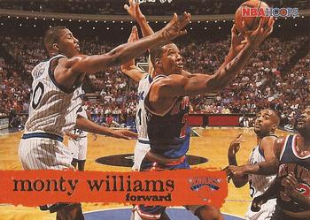 1995-96 Hoops #113 Monty Williams Front
