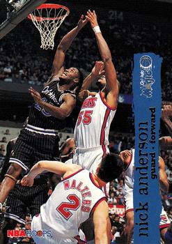 1995-96 Hoops #114 Nick Anderson Front