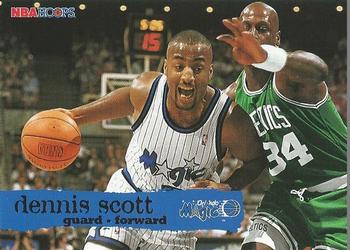 1995-96 Hoops #118 Dennis Scott Front
