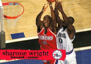 1995-96 Hoops #125 Sharone Wright Front