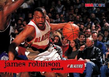 1995-96 Hoops #135 James Robinson Front