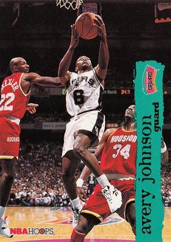 1995-96 Hoops #147 Avery Johnson Front