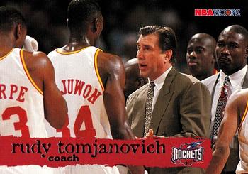 1995-96 Hoops #179 Rudy Tomjanovich Front