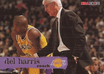 1995-96 Hoops #182 Del Harris Front