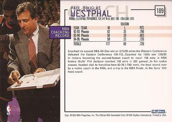 1995-96 Hoops #189 Paul Westphal Back