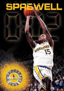 1995-96 Hoops #226 Latrell Sprewell Front