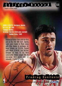 1995-96 Hoops #268 Predrag Danilovic Back