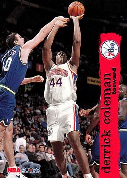 1995-96 Hoops #320 Derrick Coleman Front