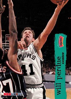 1995-96 Hoops #327 Will Perdue Front