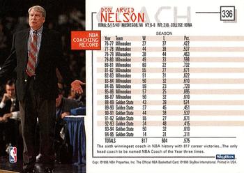1995-96 Hoops #336 Don Nelson Back
