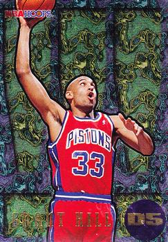 1995-96 Hoops - Grant Hill Dunks #D5 Grant Hill Front