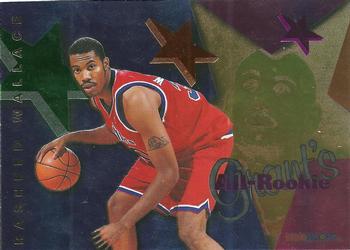 1995-96 Hoops - Grant's All-Rookies #AR10 Rasheed Wallace Front