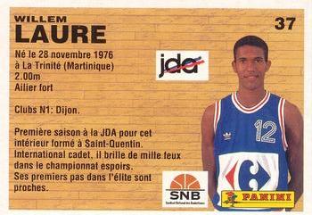 1993-94 Panini LNB (France) #37 Willem Laure Back