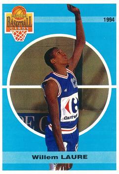 1993-94 Panini LNB (France) #37 Willem Laure Front