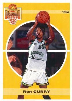 1993-94 Panini (LNB) #134 Ron Curry Front